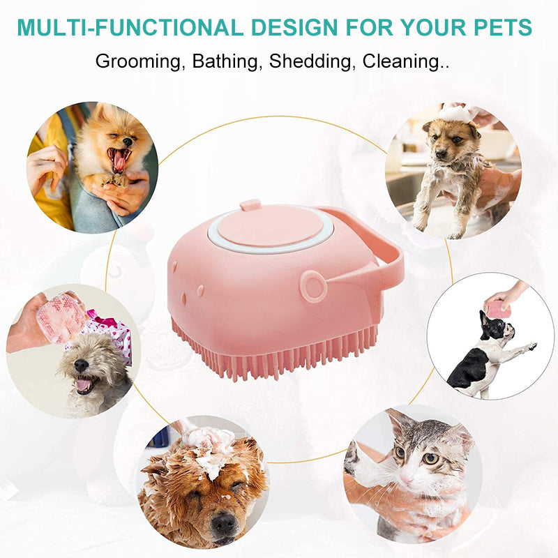 Pet Bath Massage Brush