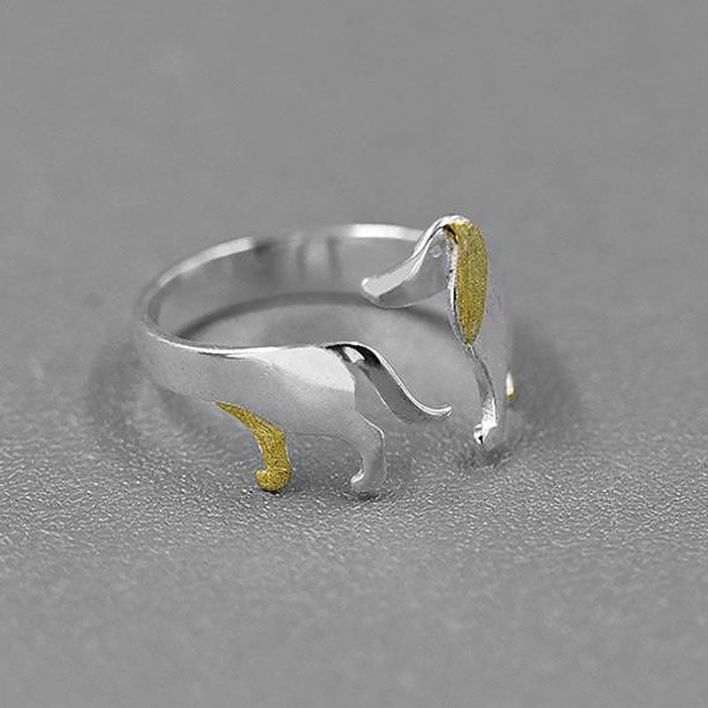 Pure Unconditional Love Sausage Dog Ring