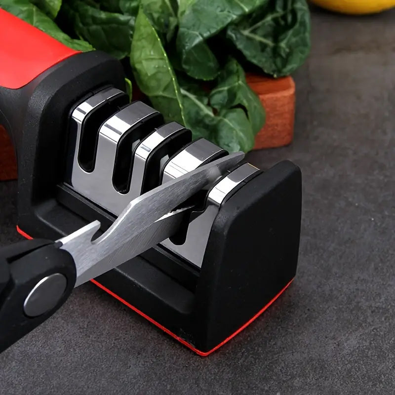 👩‍🍳Professional 4-Stage Knife Sharpener