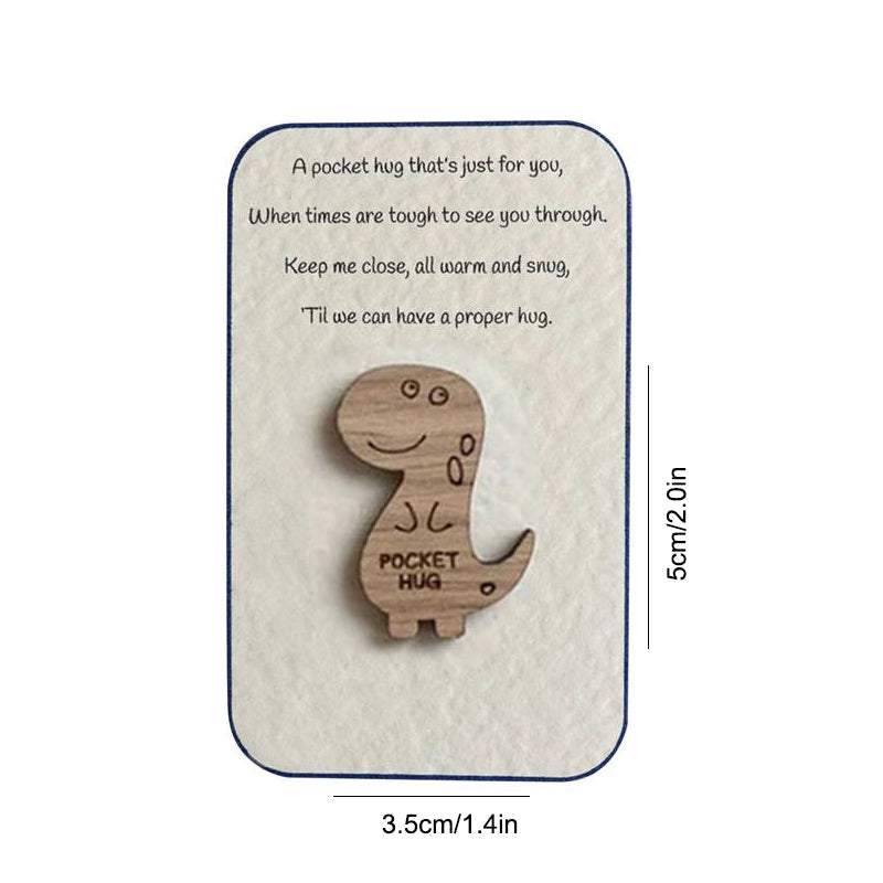 Pocket Hug Wooden Token