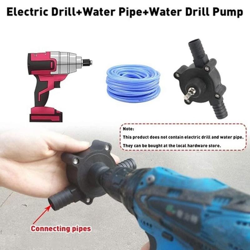 Hand Electric Drill Drive Self Priming Water Transfer Pump