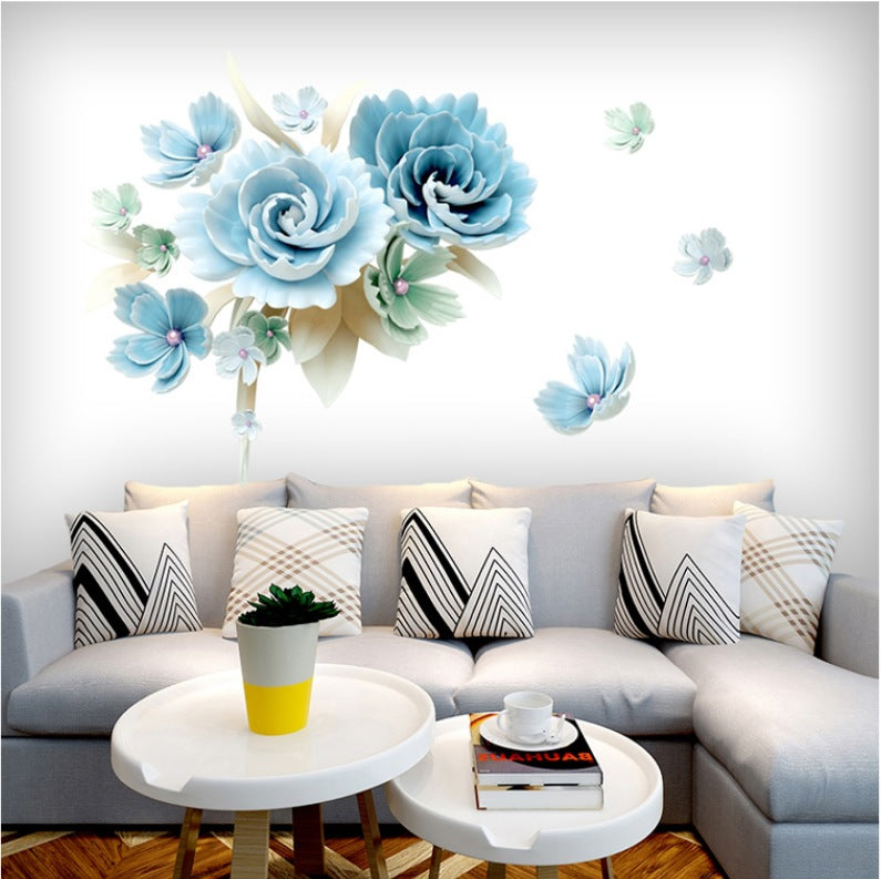 Flower Wall Sticker Wallpaper